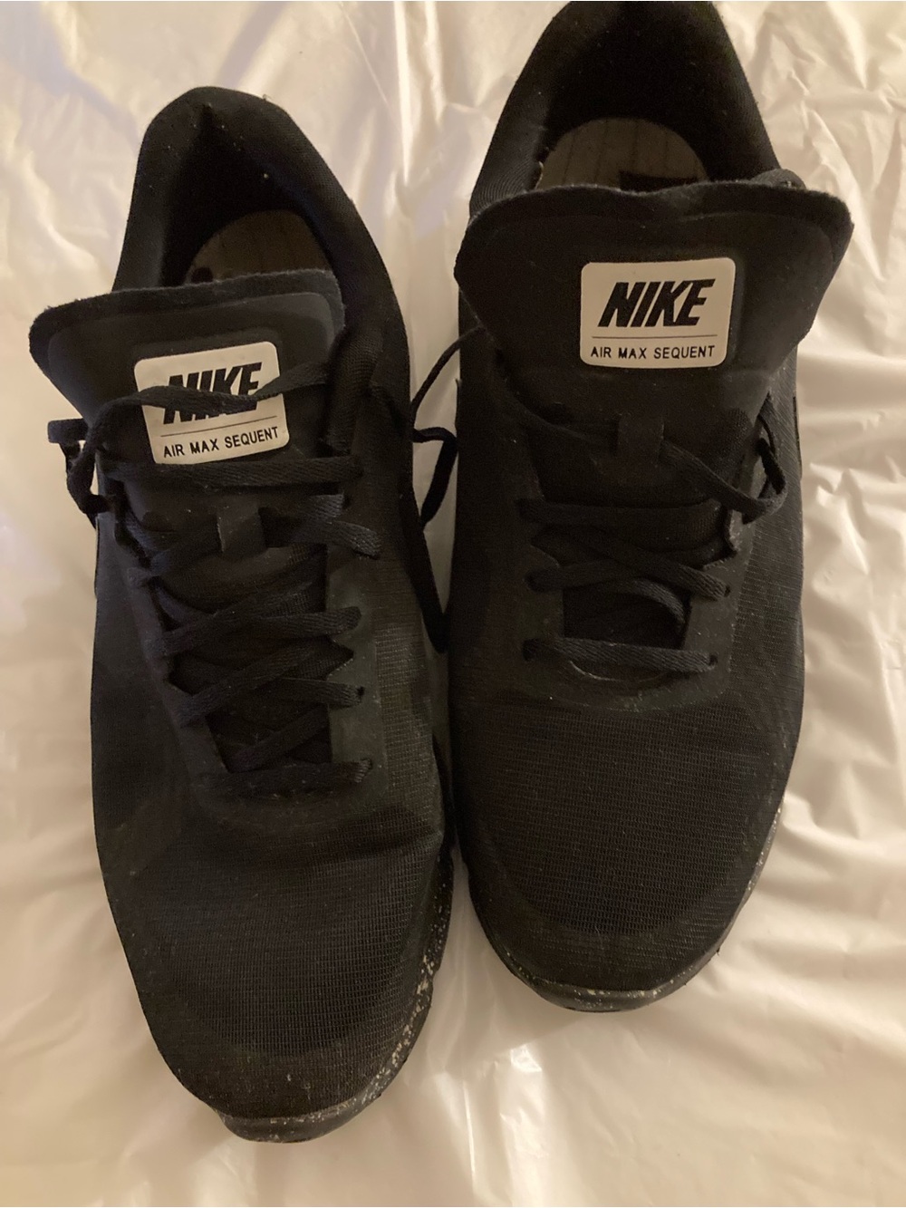 Nike Air Max Sequent Men's Sneakers - Black